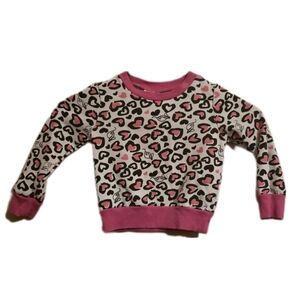 Toddler Baby Phat Pink Hearts Sweatshirt 3T